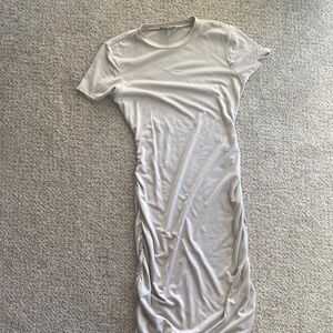 Nude Express fitted T-shirt dress